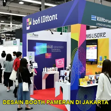 desain booth pameran di Jakarta